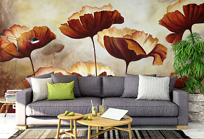 Fototapeta Velvet poppies 1035